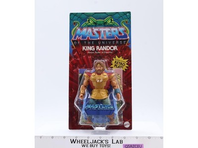 King Randor Masters of the Universe 2022 Mattel Action Figure NEW SEALED