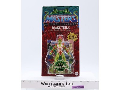 Snake Teela Masters of the Universe 2022 Mattel Action Figure NEW SEALED