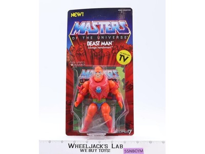 Beast Man Masters of the Universe Super7 2018 Mattel Action Figure NEW SEALED