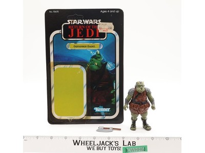 Gamorrean Guard 100% Complete 65 Back-A Star Wars ROTJ 1983 Kenner NO REPRO