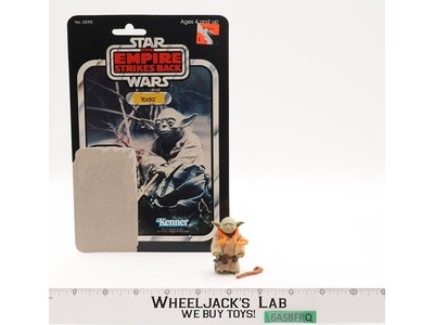 Yoda W/ Orange Snake 100% Complete 32 Back-B Star Wars ESB 1980 Kenner NO REPRO