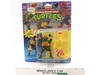 Headdroppin' Mike W/Cardback Bubble Complete TMNT 1991 Playmates Action Figure