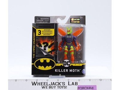 Killer Moth Batman The Caped Crusader 1st Edition Spin Master Figure NEW SEALED
