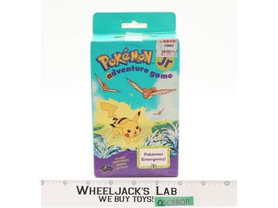 Pokemon Jr Adventure Game 1999 Hasbro Card Game Opened SEALED CARDS