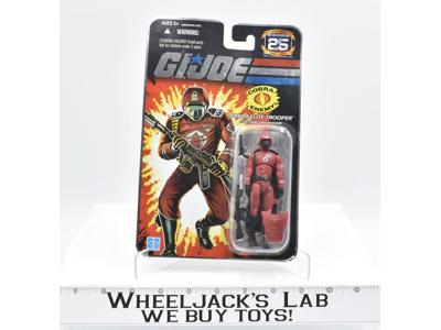 Crimson Guard NEW MOSC GI Joe 25th Anniversary 2008 Hasbro Action Figure