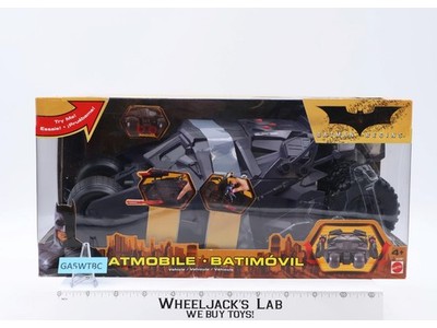 Batmobile DC Comics Batman Begins 2005 Mattel Action Figure Vehicle NEW SEALED