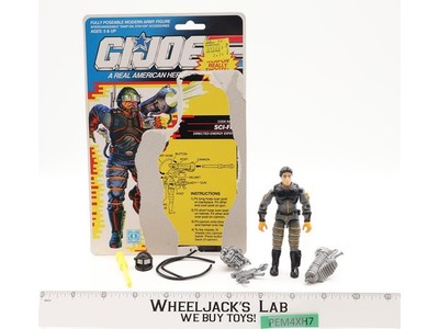 Sci-Fi V2 100% Complete W/ Cardback 1991 G.I. Joe Hasbro Vintage Action Figure