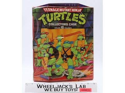 Collector's Carry Case W/Trays for 12 TMNT Teenage Mutant Ninja Turtles Tara Toy