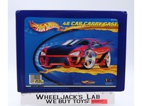 48 Car Carry Case W/ Four Trays 2001 TARA Toys Hot Wheels Storage Case