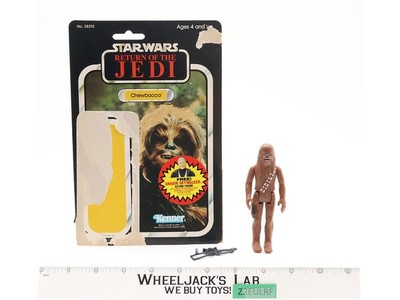 Chewbacca 100% Complete 77 Back-B Star Wars 1984 Kenner Action Figure NO REPRO