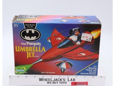 The Penguin Umbrella Jet Batman Returns Kenner 1991 Action Figure NEW MIB