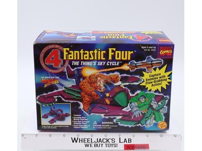 The Thing's Sky Cycle Fantastic Four 1995 ToyBiz Figure Vehicle NEW SEALED