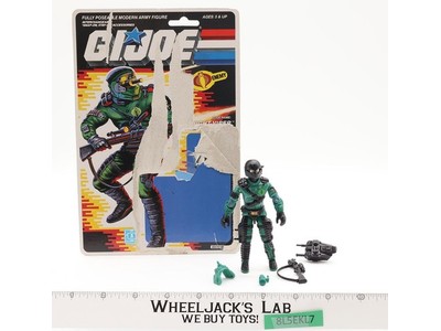 Night-Viper V1 Complete W/34 Cardback G.I. Joe 1989 Hasbro Vintage Action Figure