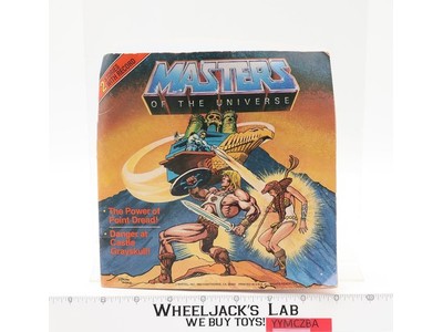 He-Man Masters of the Universe Power of Point Dread Book W/ Record 1983 Mattel