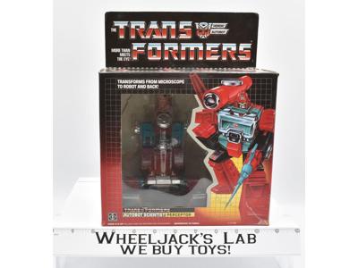 Perceptor NEAR MINT FIGURE MIB 100% Complete 1985 Vintage Hasbro G1 Transformers
