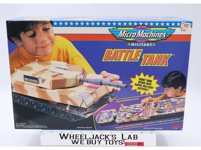 #7010 Battle Tank Micro Machines Military 1982 Galoob Vintage Playset NEW SEALED