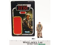 Han Solo Trench Coat 100% Complete 77 Back-A Star Wars ROTJ 1983 Kenner NO REPRO