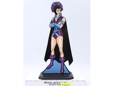 Evil-Lyn Handmade Painted Wooden Art Masters of the Universe MOTU 16"