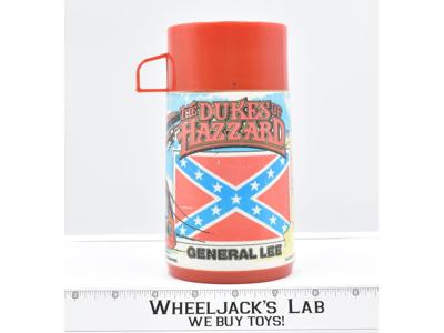 Metal Lunchbox Thermos ONLY Dukes of Hazzard General Lee Daisy Aladdin 1980