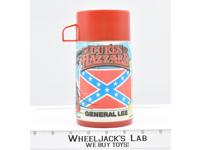 Metal Lunchbox Thermos ONLY Dukes of Hazzard General Lee Daisy Aladdin 1980