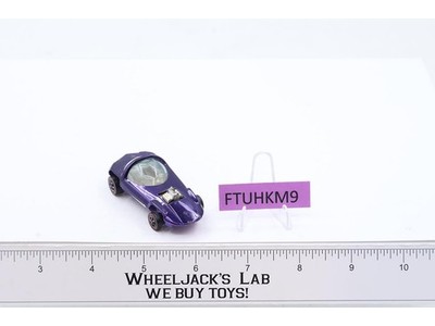 Silhouette Dark Purple w/White Int. Hot Wheels USA 1967 1968 Mattel Vtg Redline