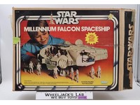 Millennium Falcon WORKS 100% Complete W/Box Star Wars 1979 Kenner Vehicle