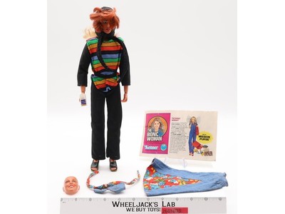 Femot Jamie Bionic Woman 12" Doll Six Million Dollar Man 1977 Kenner Vintage