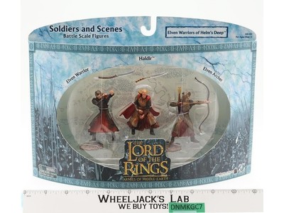 Elven Warriors of Helm's Deep LOTR Armies of Middle-Earth Play Along NEW SEALED