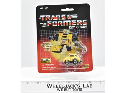 Bumblebee NEW Keychain REISSUE Hasbro G1 Transformers Action Figure 2001