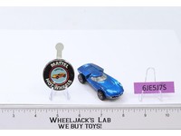 Turbofire w/ Button Blue 1968 1969 Redline Hot Wheels Mattel Vintage RL