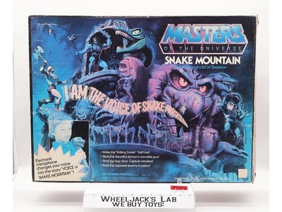 Snake Mountain Complete He-Man Masters of the Universe MOTU 1983 Playset