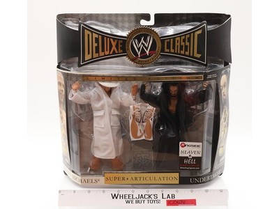 Shawn Michaels vs Undertaker Heaven & Hell WWE Classic Super Stars Jakks NEW