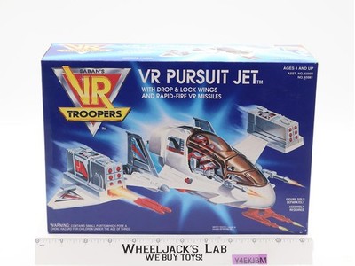 VR Pursuit Jet Saban's VR Troopers 1994 Kenner Action Figure Vehicle NEW SEALED