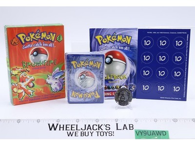 Pokemon Trading Card Game Brushfire Theme Deck Opened SEALED CARDS