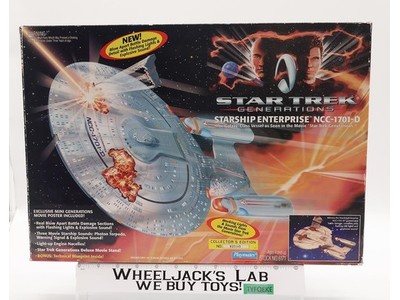 Starship Enterprise NCC-1701-D COMPLETE Star Trek The Next Generation W/BOX