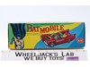 Batmobile Battery Operated Mystery Action Tin Litho W/ Box 1960s-70s KH Taiwan