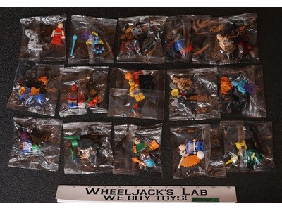 Lot of 15 Custom Minifigure He-Man Masters of the Universe Figures NEW SEALED