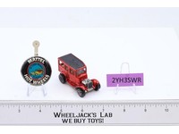 Classic 31 Ford Woody Red w/ Button Hot Wheels Mattel 1968 Redline Vintage USA