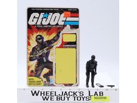 Snake Eyes V1 Straight Arms Complete 32 Cardback Unpunched 1982 G.I. Joe Hasbro