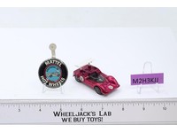 Chaparral 2G Spectraflame Rose w/ Button 1969 Hot Wheels Mattel Redline Vtg RL