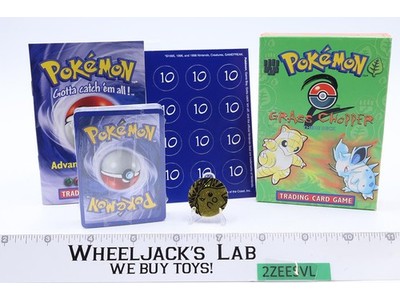 Pokemon Trading Card Game Grass Chopper Theme Deck Opened SEALED CARDS