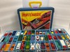 Matchbox 48 Car Carry Case W/ Trays & Diecast Cars Trucks & Misc 1960s 1970s Vtg