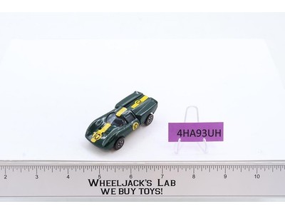 Lola GT70 Dark Green Enamel w/ Stripe 1968 1969 Mattel Hot Wheels Redline Vtg RL