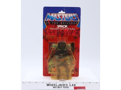 Spikor 12-Back He-Man Masters of the Universe MOTU 1984 Mattel NEW MOSC SEALED