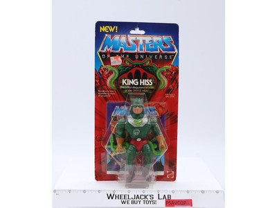 King Hiss Masters of the Universe MOTU 1985 Mattel Action Figure NEW SEALED