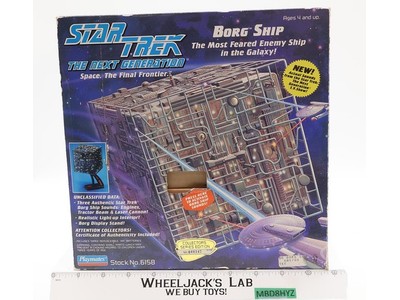 Borg Ship W/Box & Insert 100% Complete Star Trek Next Gen 1995 Playmates NEW