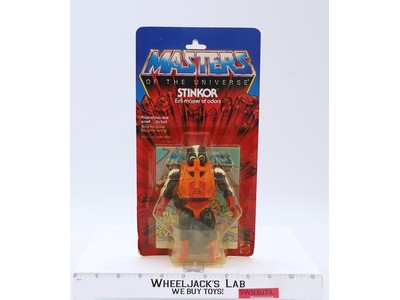 Stinkor 12-Back Masters of the Universe MOTU 1984 Mattel Figure NEW SEALED