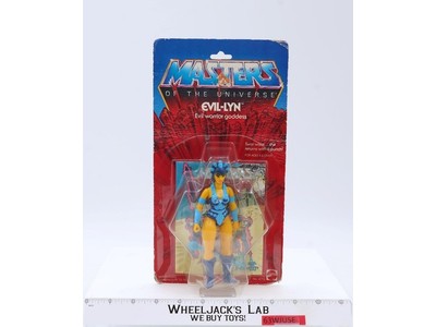 Evil-Lyn 12-Back He-Man Masters of the Universe MOTU 1982 Mattel NEW SEALED