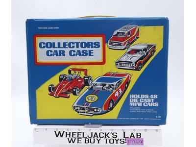 48 Collectors Car Case Hot Wheels Corgi Matchbox Collector Storage Case Tara Toy