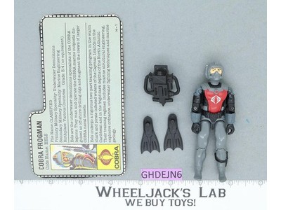Eels V1 G.I. Joe 1985 Hasbro Vintage Action Figure
